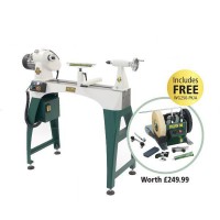 Record Power Coronet Regent Lathe with Cast Iron Stand And Delivery With WG250 Wetstone Grinder Worth �249.99 &pound;1,999.99